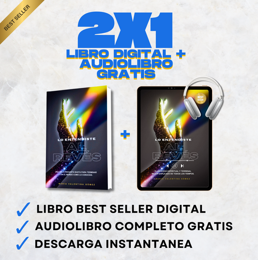 Lo entendiste al revés - Libro digital + Audiolibro de regalo
