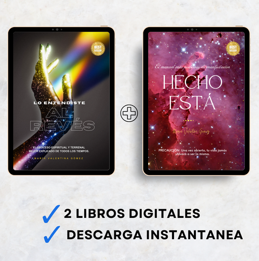 Lectura Inicial – Lo Entendiste al Revés + Hecho Está (ebook de regalo)