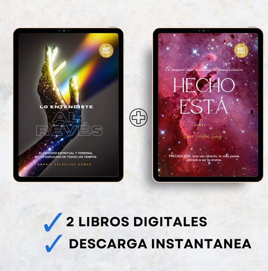 Lectura Inicial – Lo Entendiste al Revés + Hecho Está (ebook de regalo)